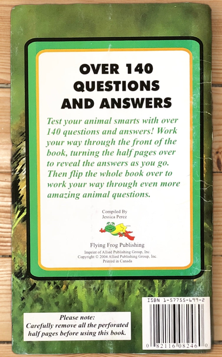 The Incredible Animal Quiz Book by Jessica Perez