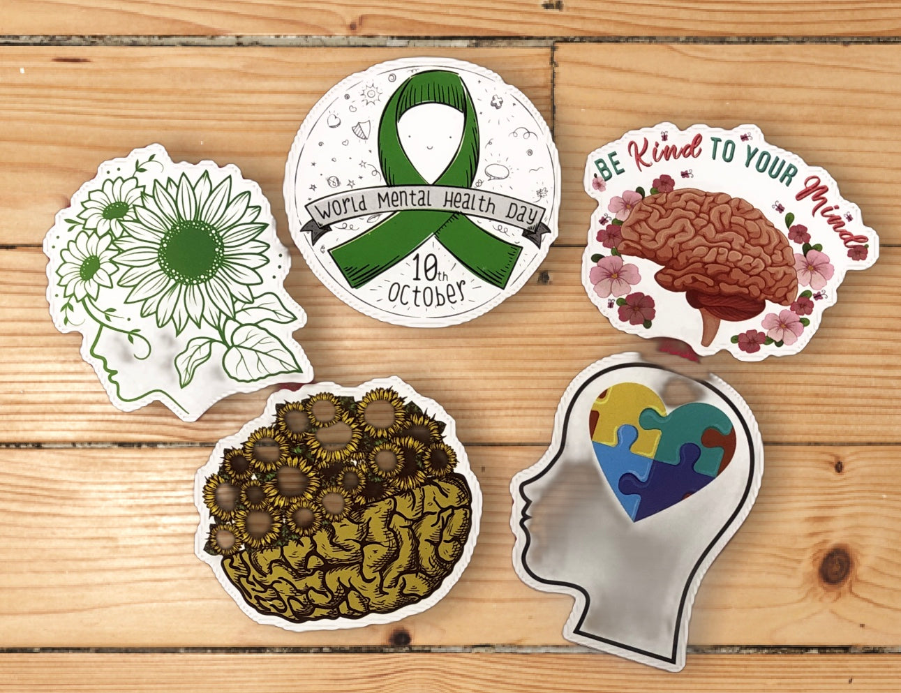 Mental Health Stickers