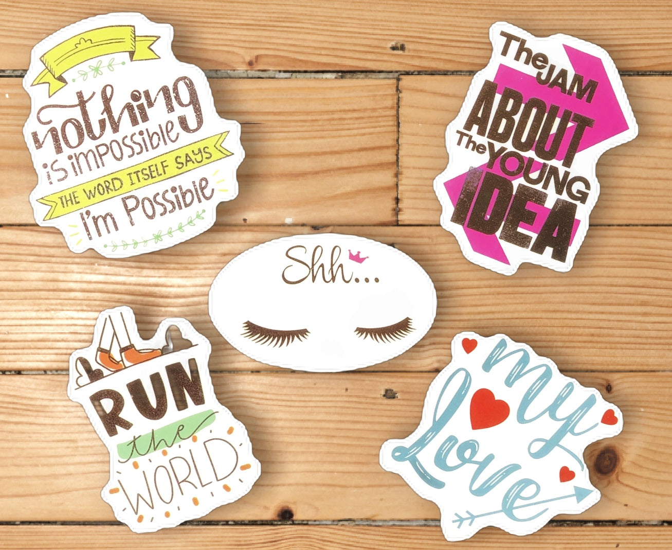 Positive Thoughts Stickers