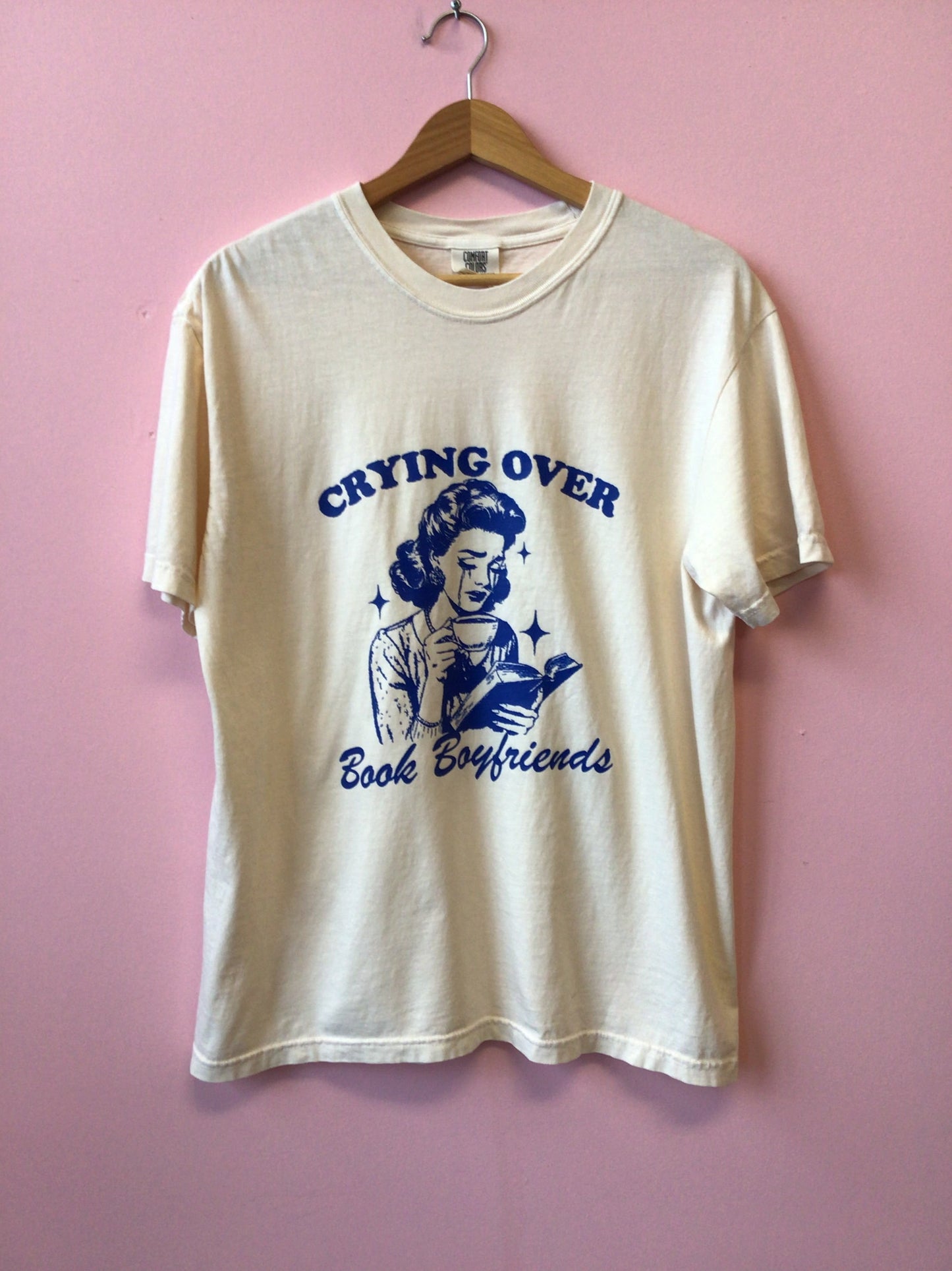 Crying Over Book Boyfriends T-Shirt