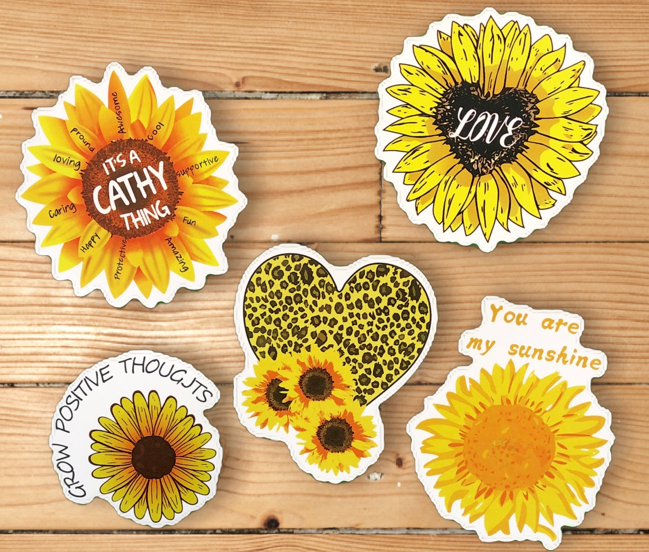 Sunflower Stickers