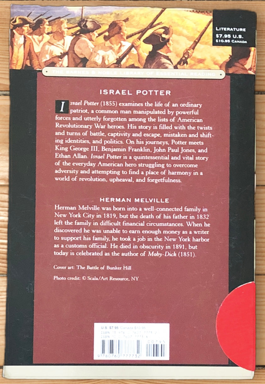 Israel Potter: His 50 Years of Exile by Herman Melville