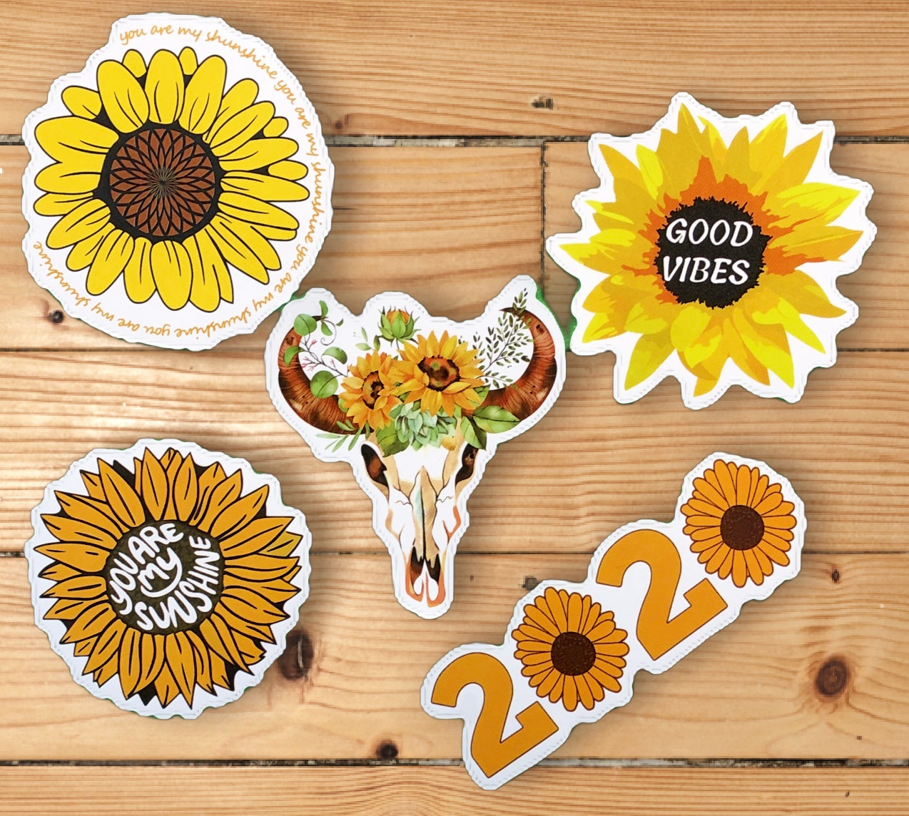 Sunflower Stickers