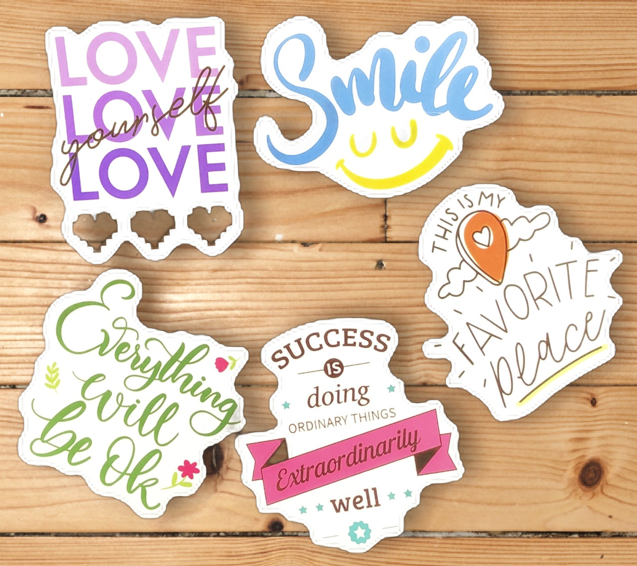 Positive Thoughts Stickers