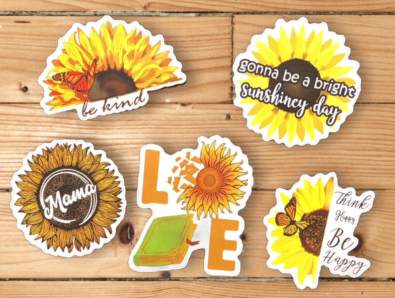Sunflower Stickers