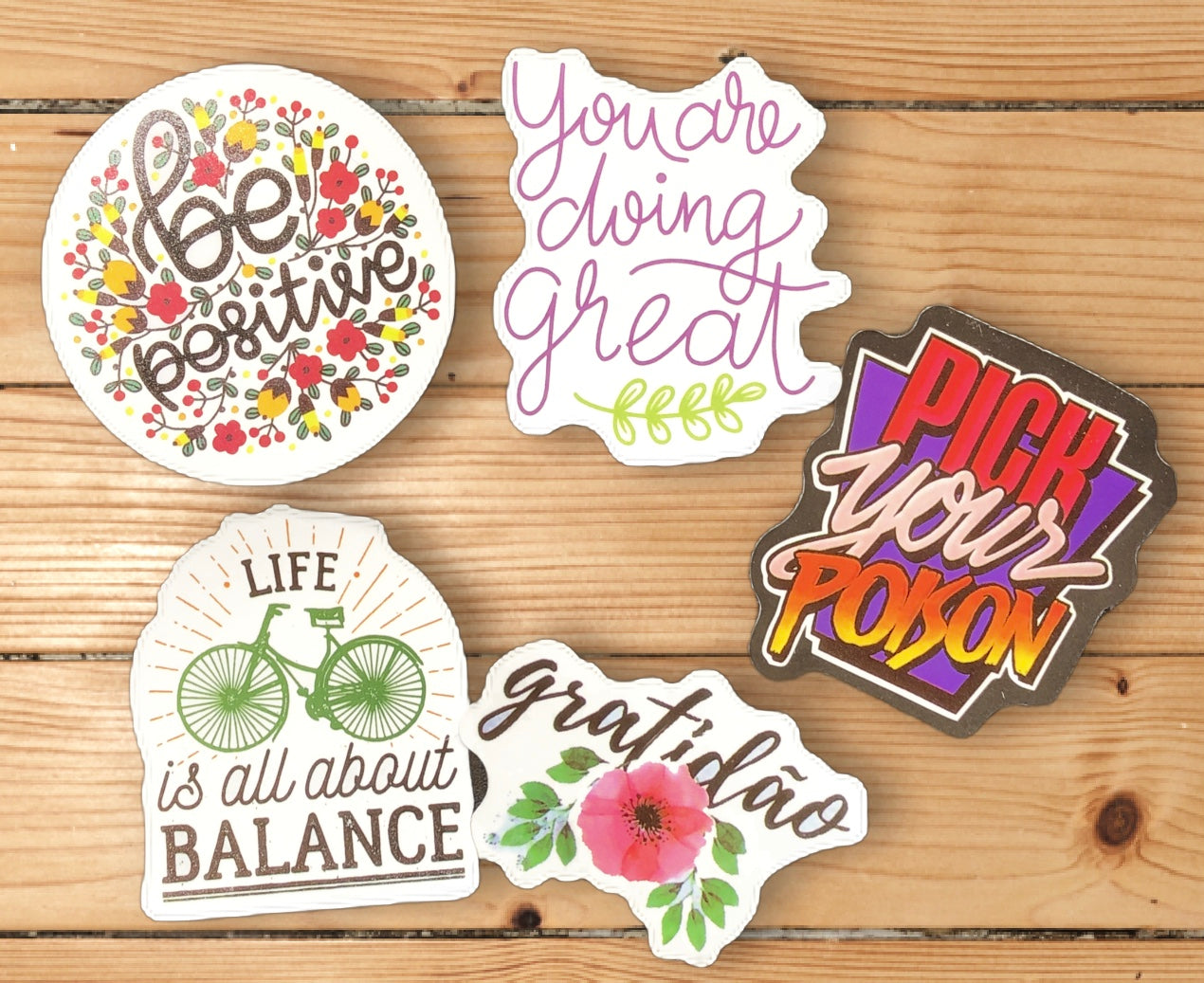 Positive Thoughts Stickers