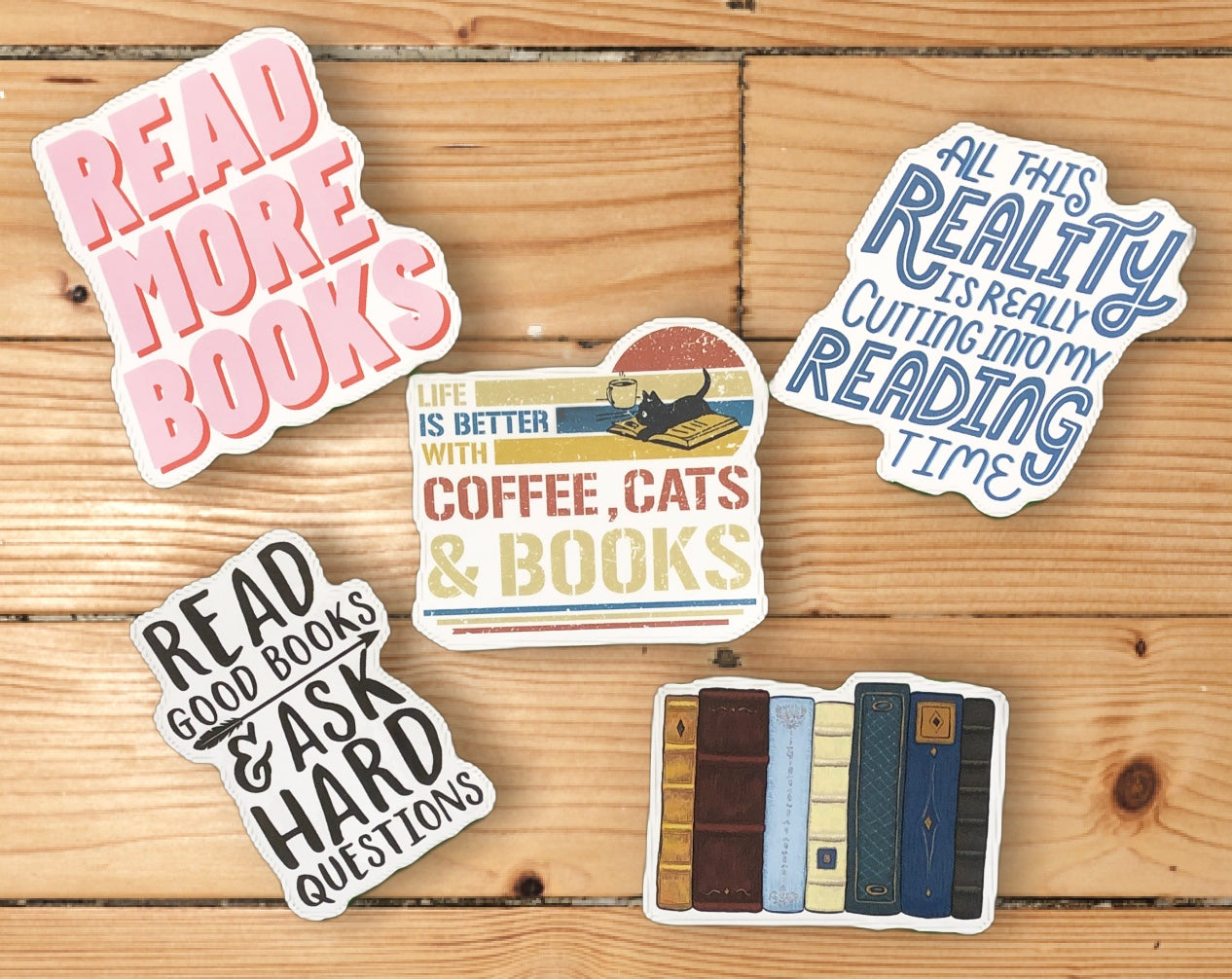 Book Addiction Stickers