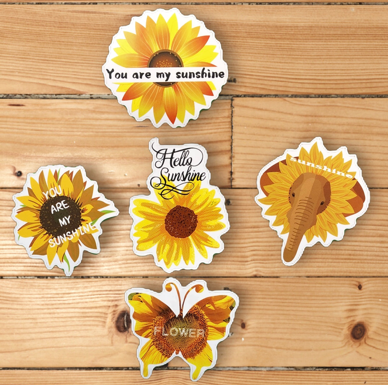 Sunflower Stickers