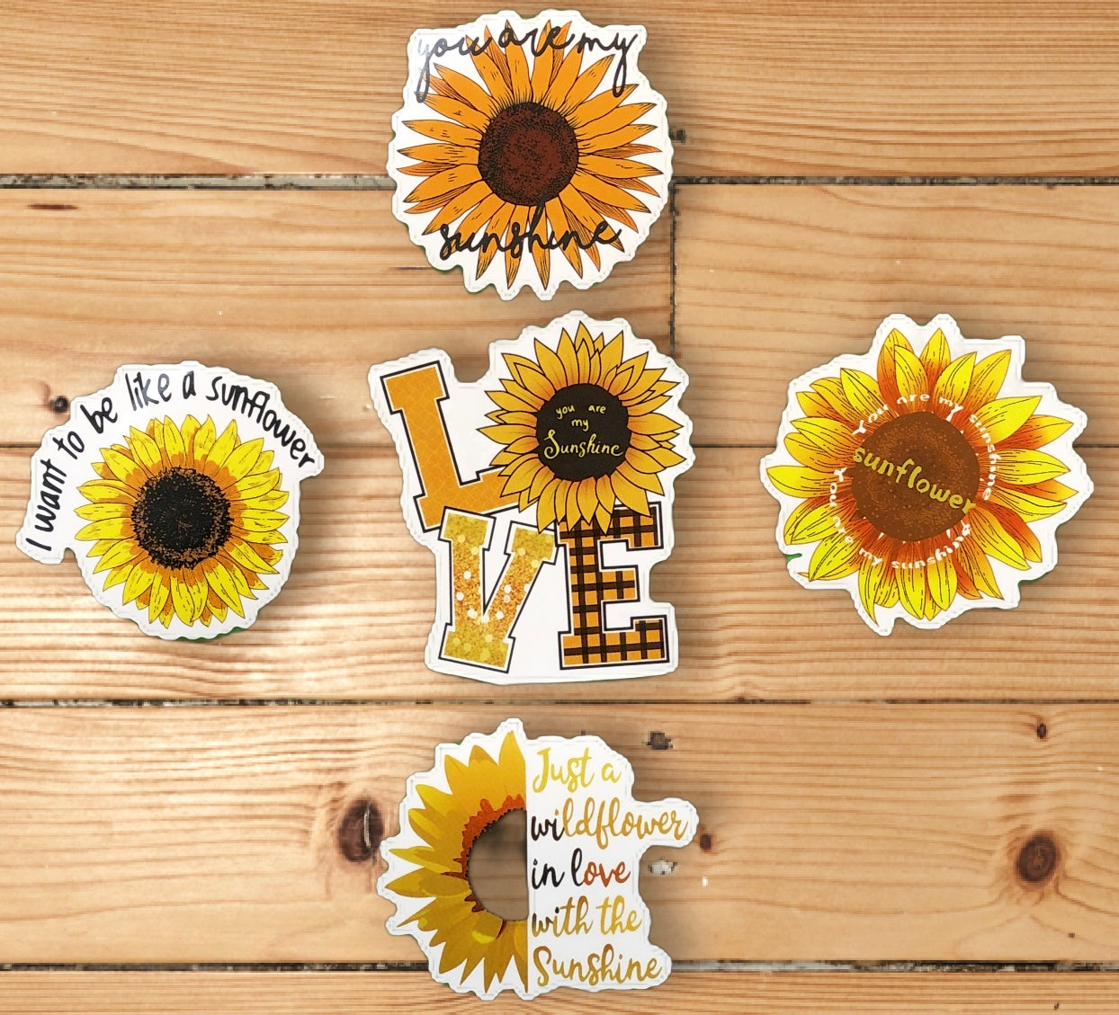 Sunflower Stickers