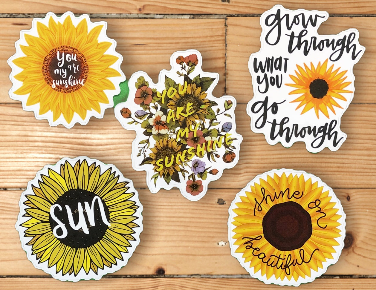 Sunflower Stickers