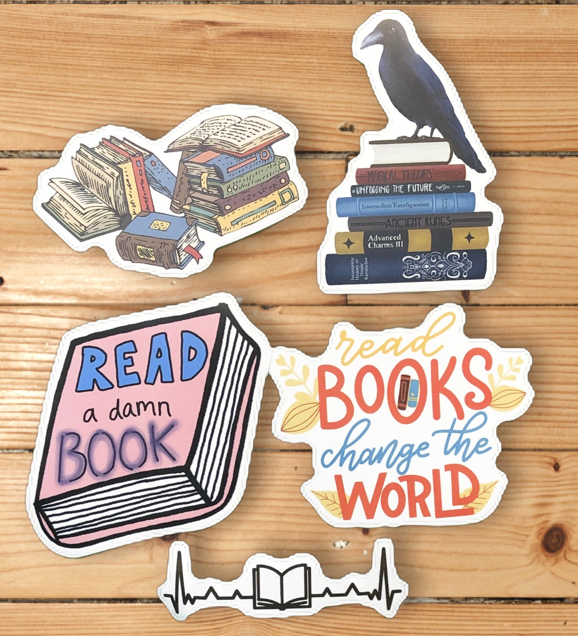 Book Addiction Stickers