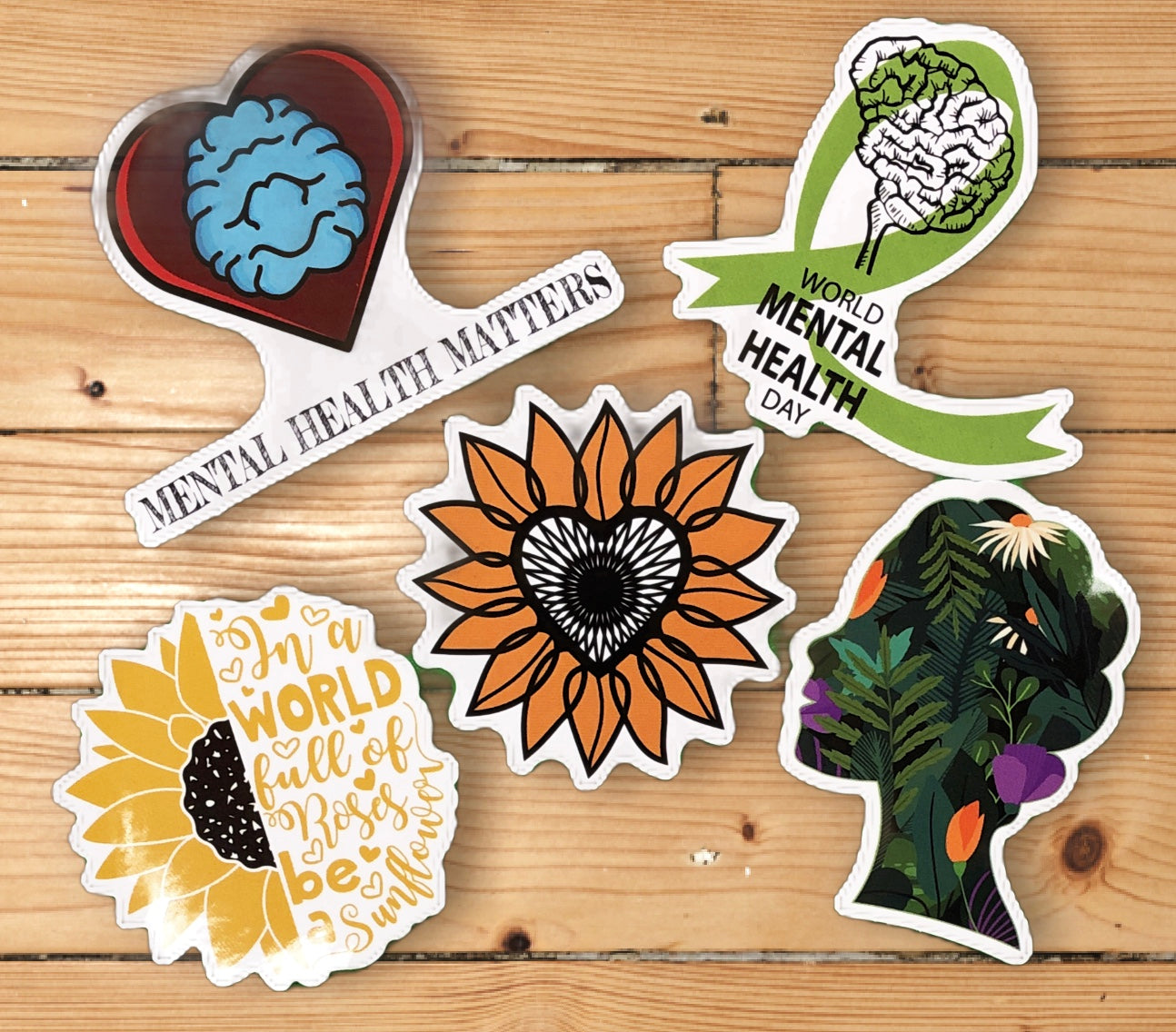 Mental Health Stickers