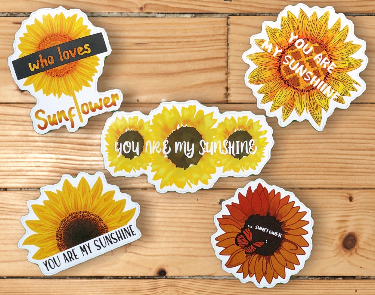 Sunflower Stickers