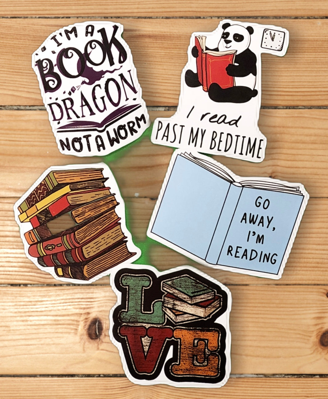 Book Addiction Stickers