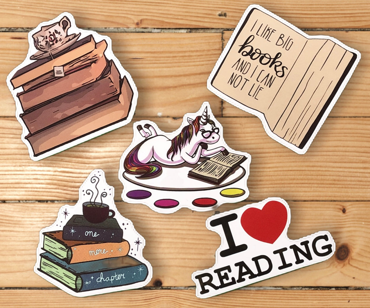 Book Addiction Stickers