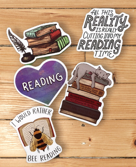Book Addiction Stickers