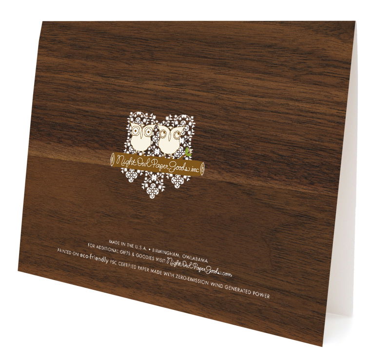 Walnut Holiday 'Happy Holidays'