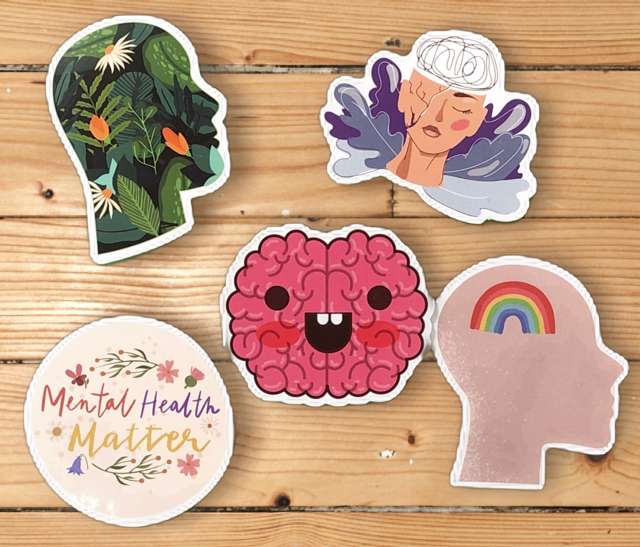 Mental Health Stickers