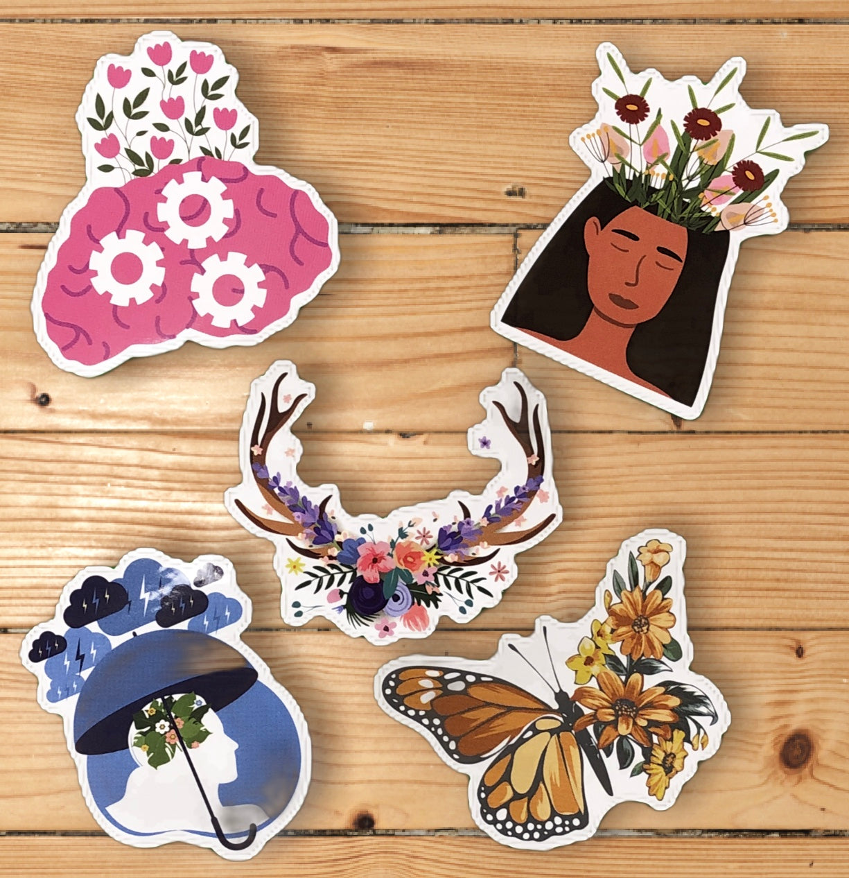Mental Health Stickers