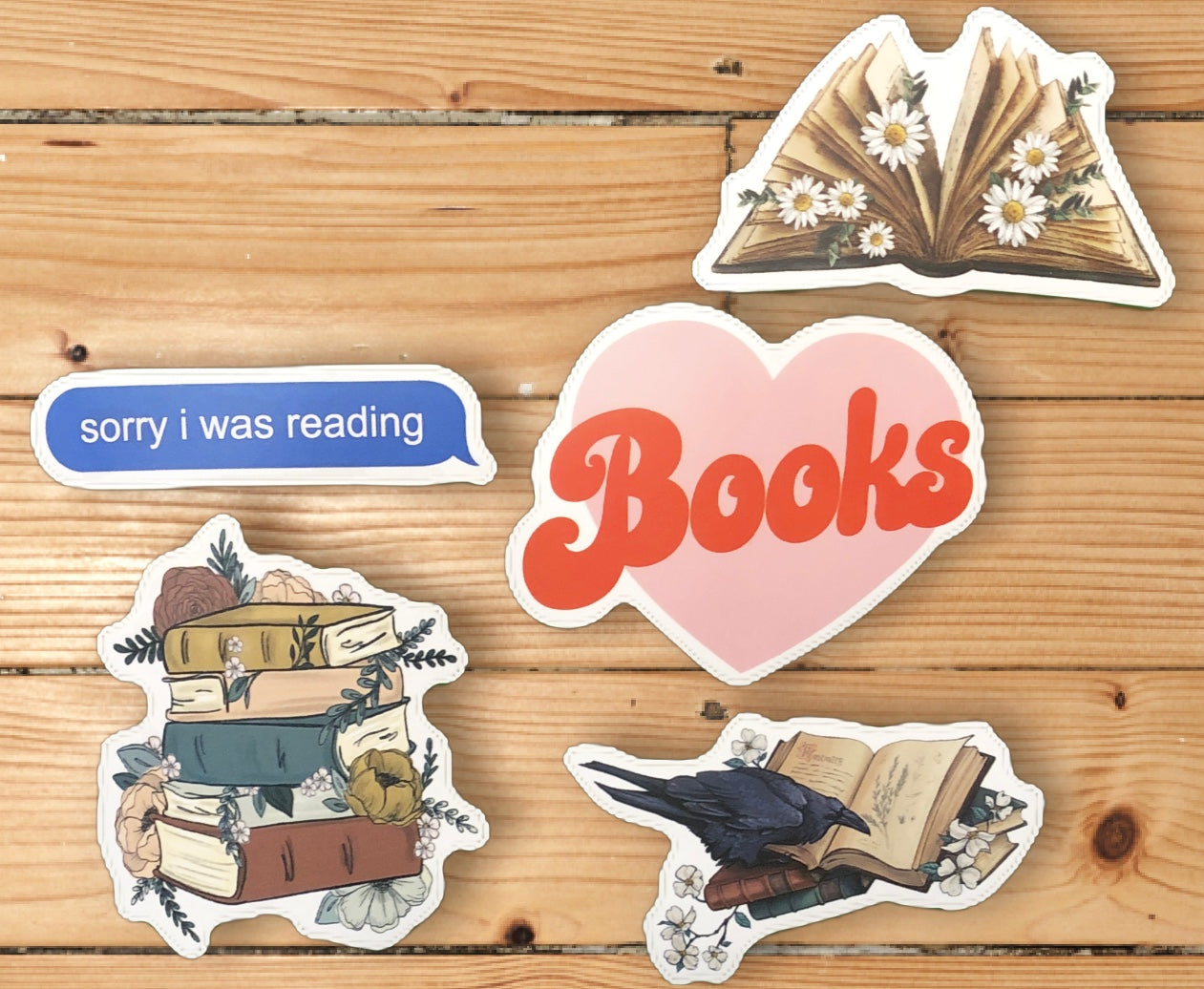 Book Addiction Stickers