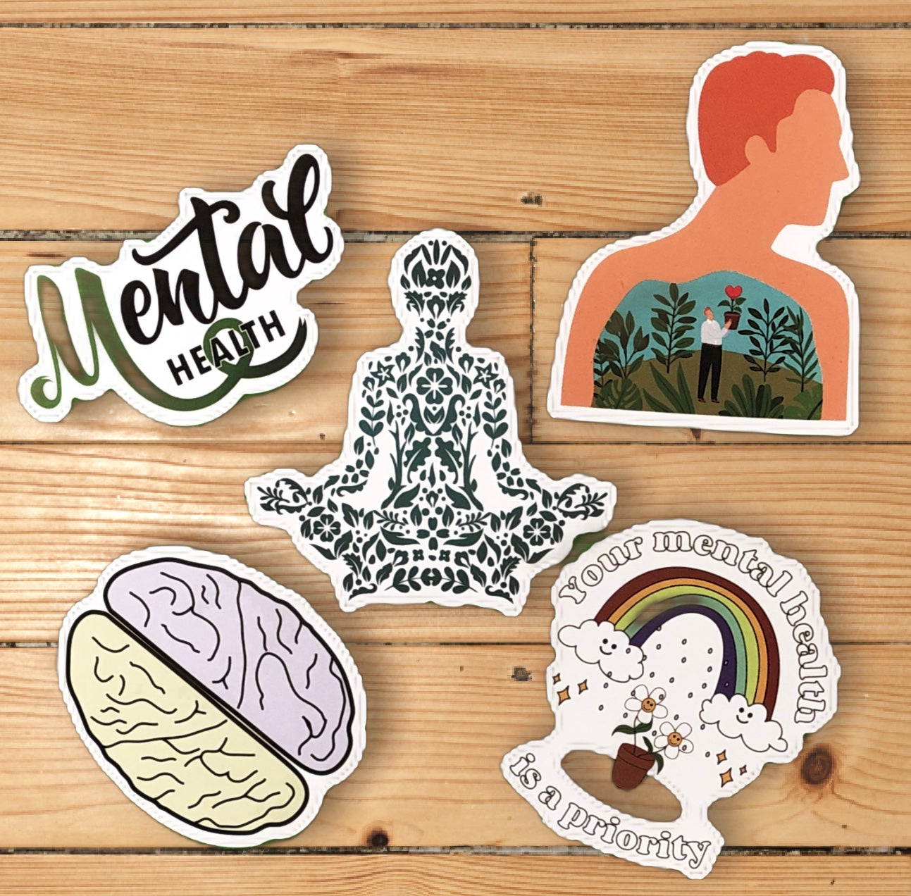 Mental Health Stickers