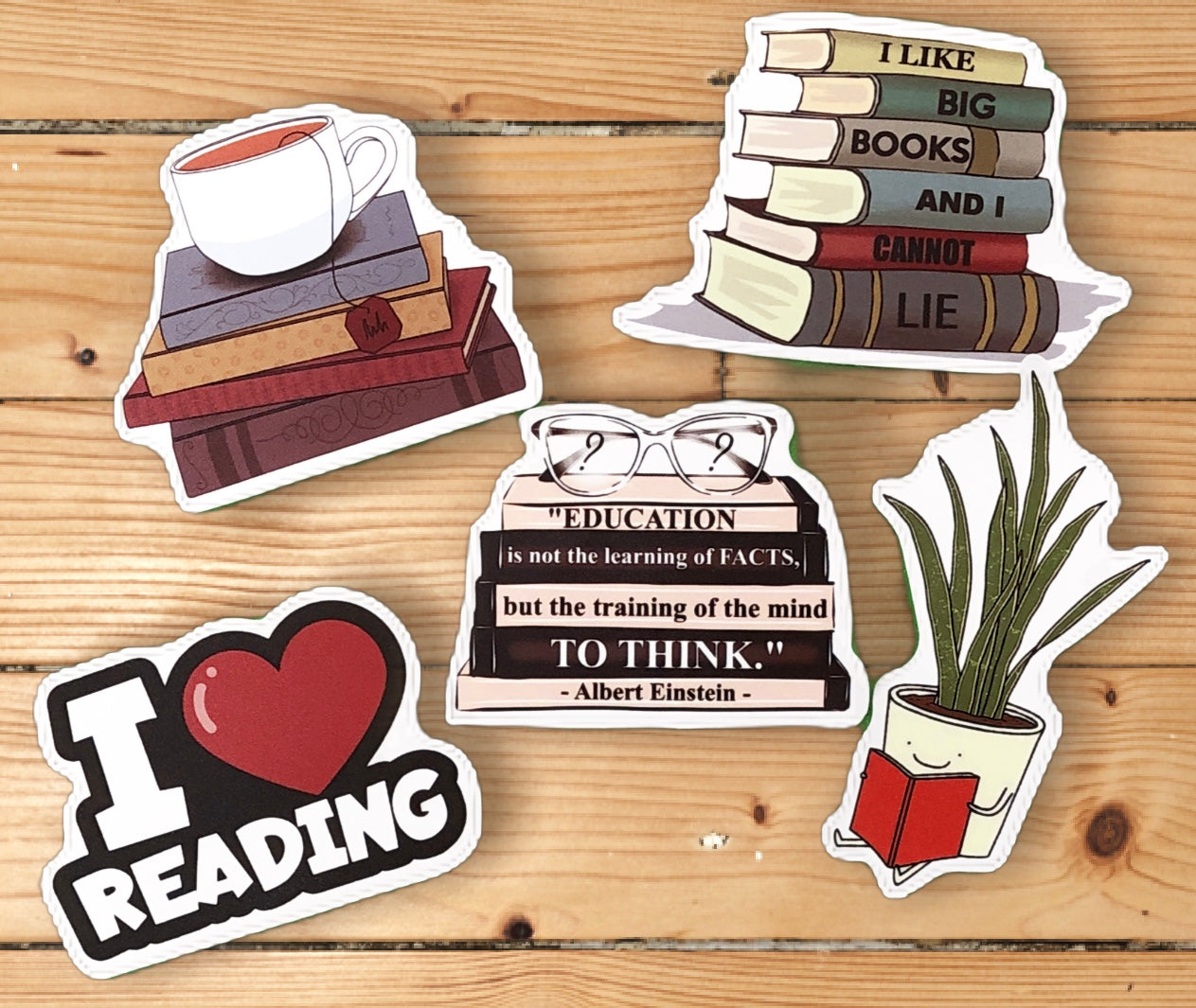Book Addiction Stickers