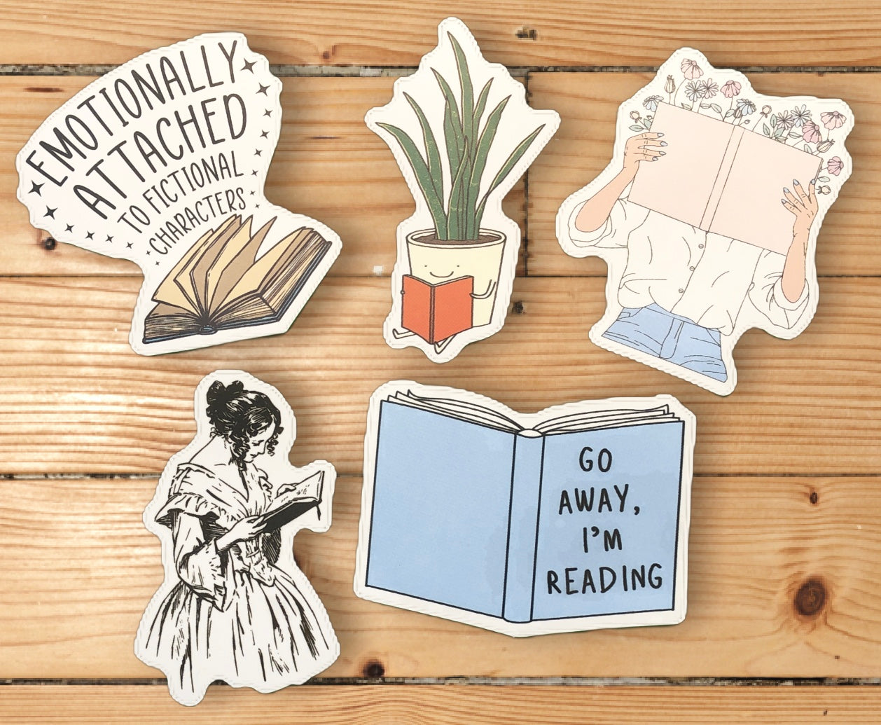 Book Addiction Stickers