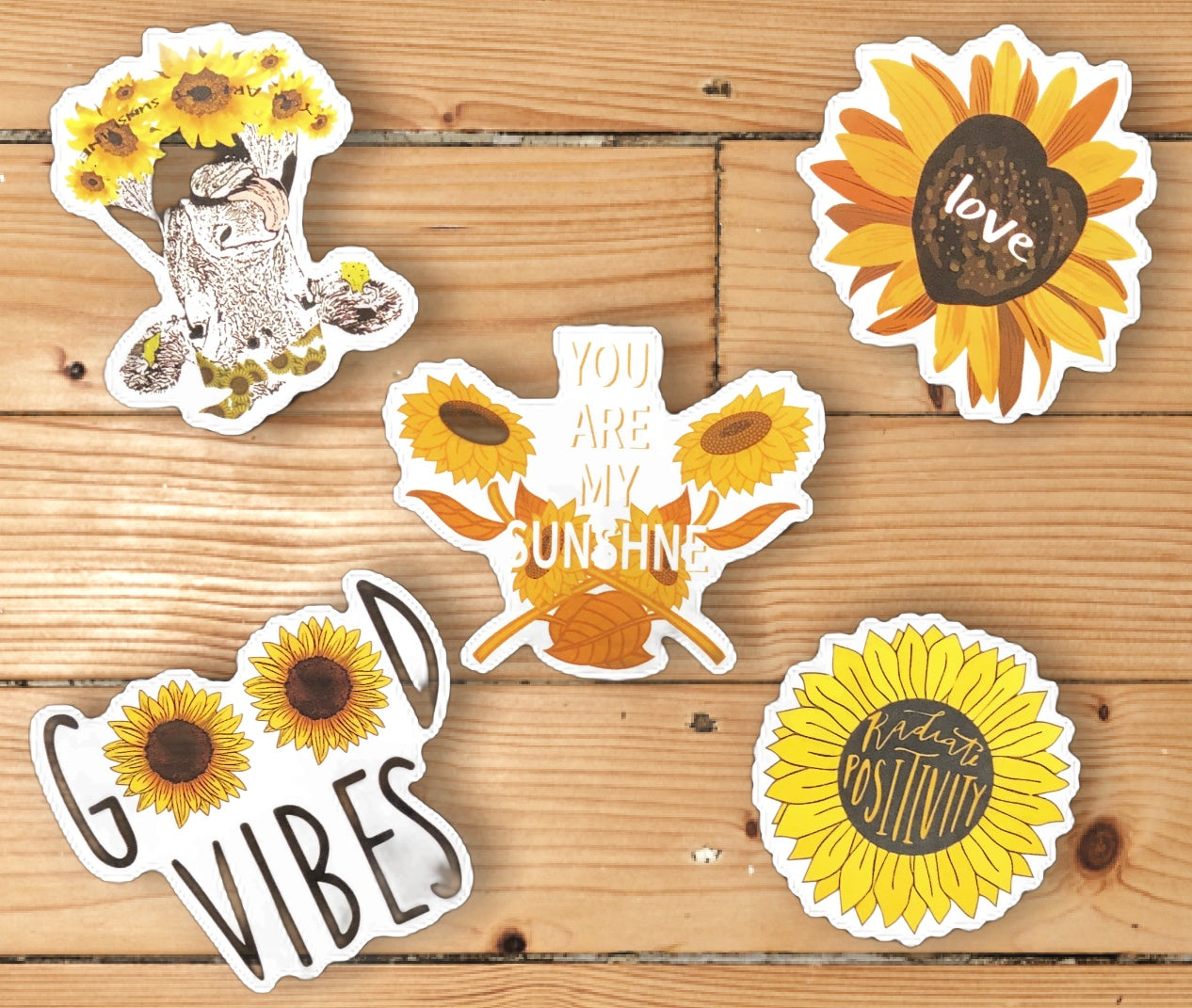 Sunflower Stickers