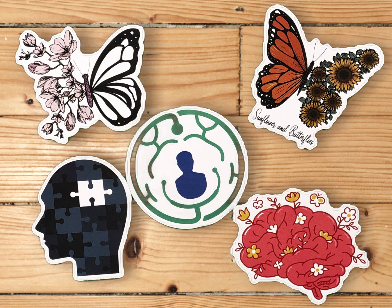 Mental Health Stickers