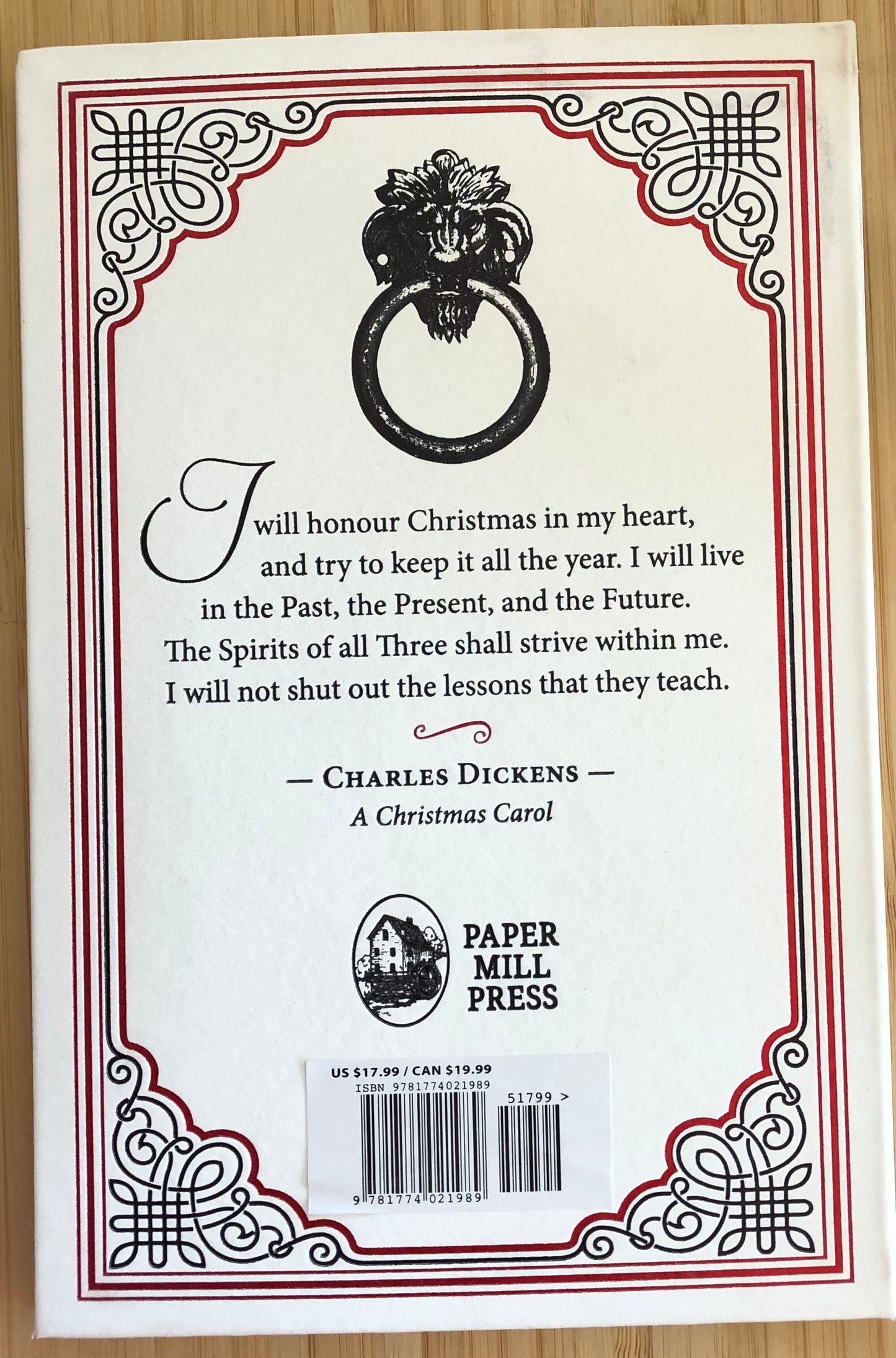A Christmas Carol by Charles Dickens