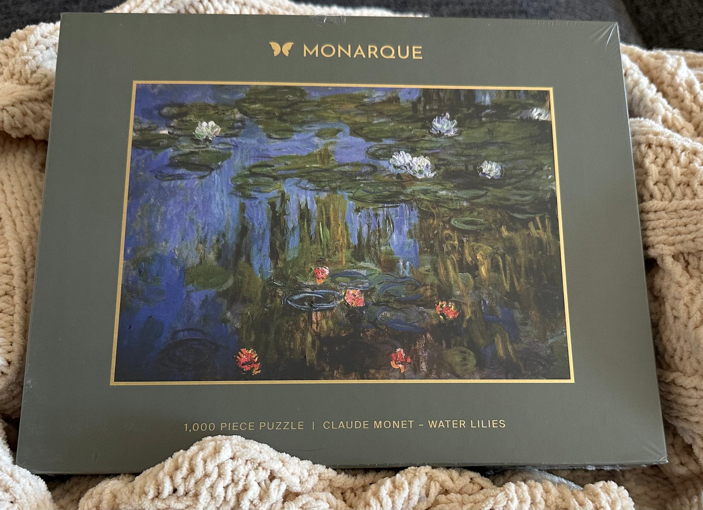 Claude Monet Water Lilies 1,000 Piece Puzzle