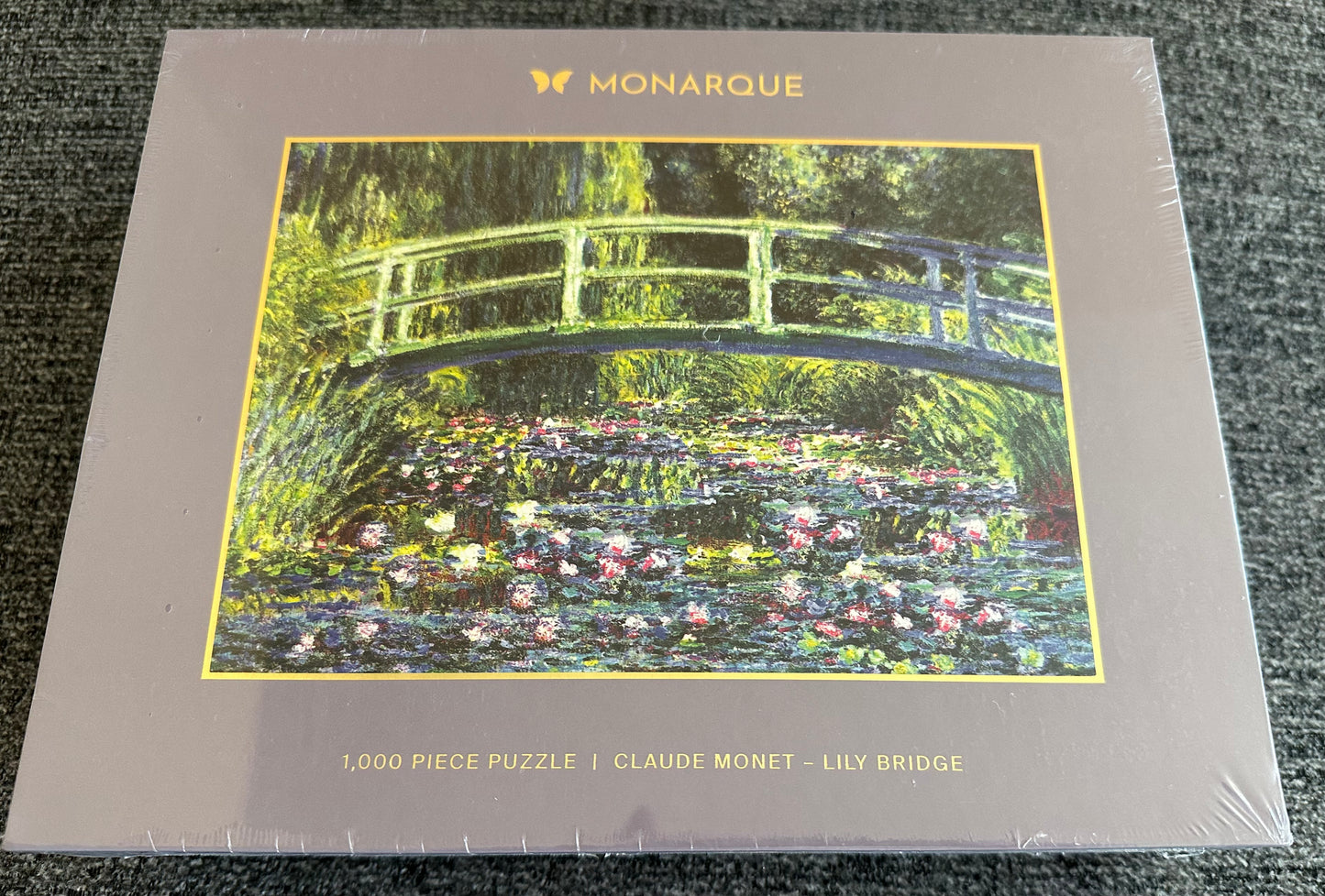 Claude Monet Lily Bridge 1,000 Piece Puzzle