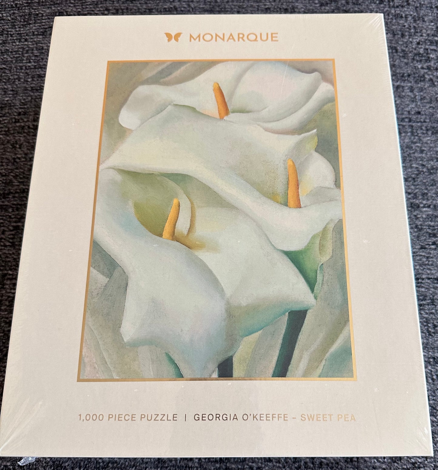 Georgia O'Keeffe Sweet Pea 1,000 Piece Puzzle