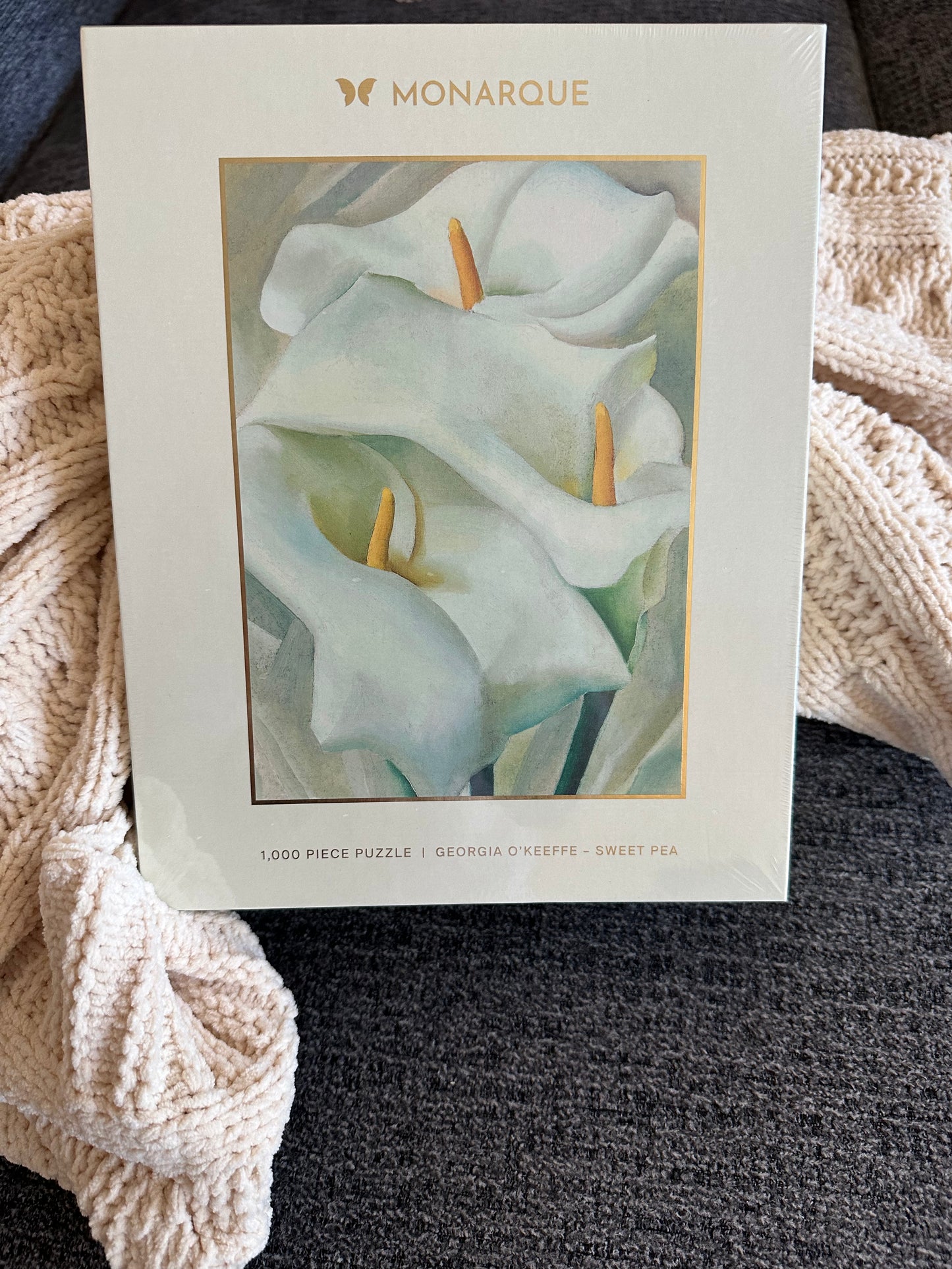 Georgia O'Keeffe Sweet Pea 1,000 Piece Puzzle