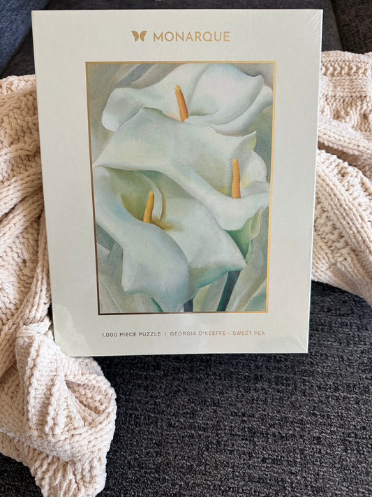 Georgia O'Keeffe Sweet Pea 1,000 Piece Puzzle