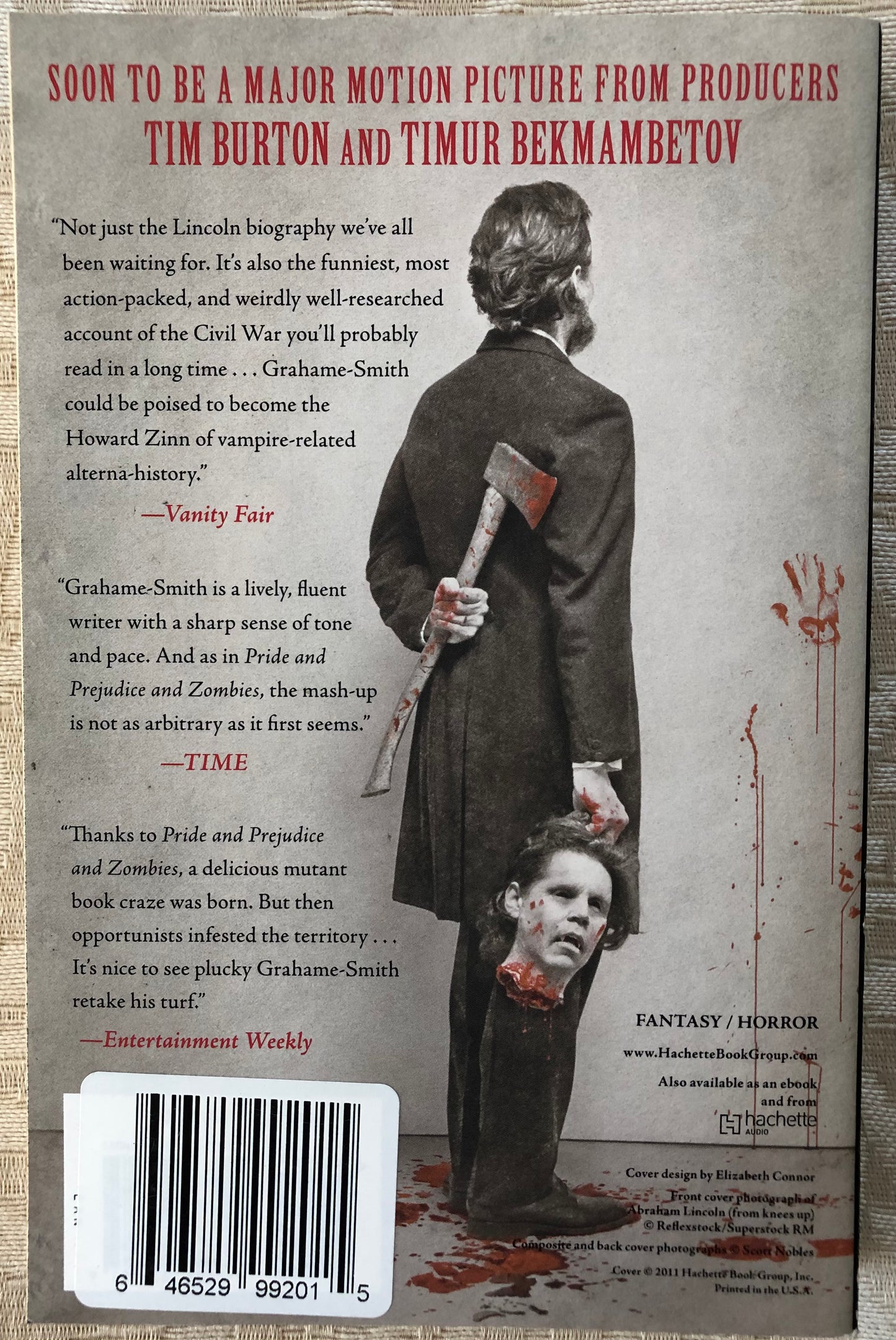 Abraham Lincoln Vampire Hunter by Seth Grahame-Smith