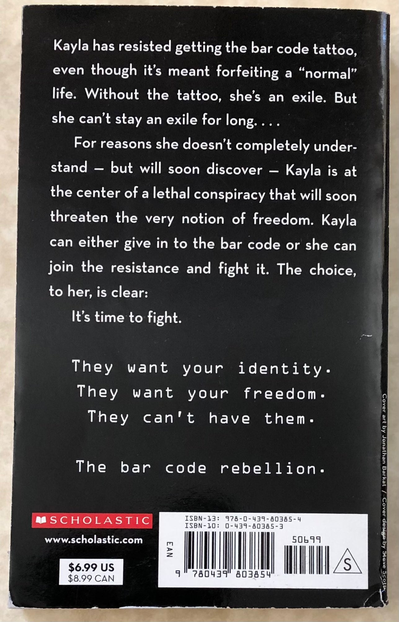 The Bar Code Rebellion by Suzanne Weyn