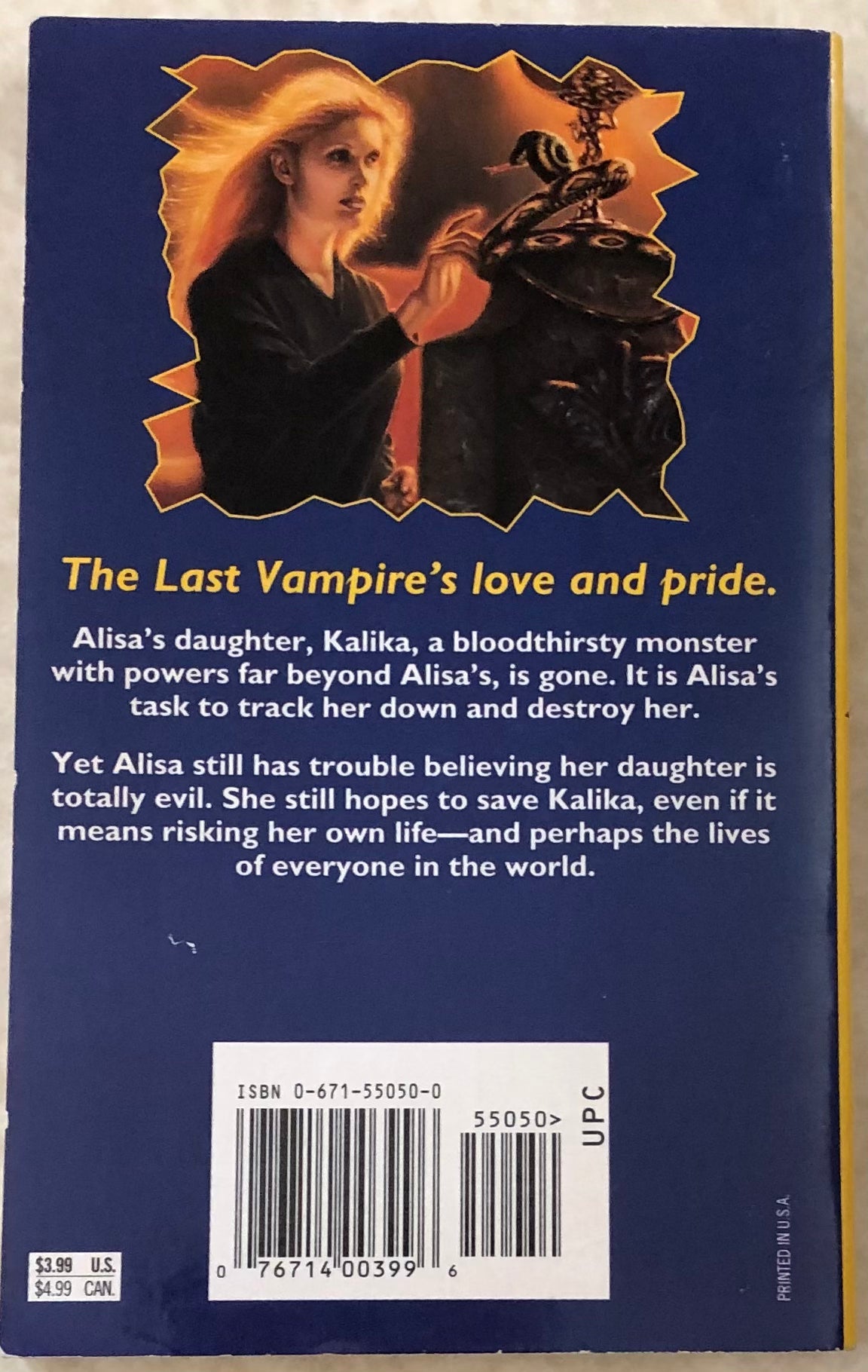 The Last Vampire 5: Evil Thirst by Christopher Pike