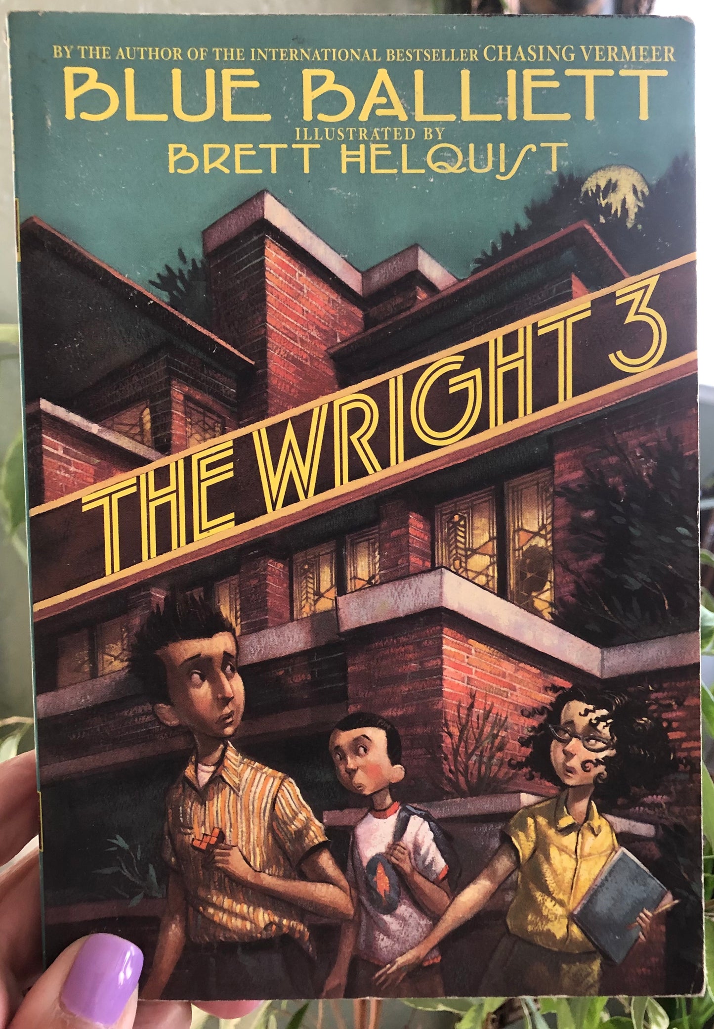 The Wright 3 by Blue Balliett