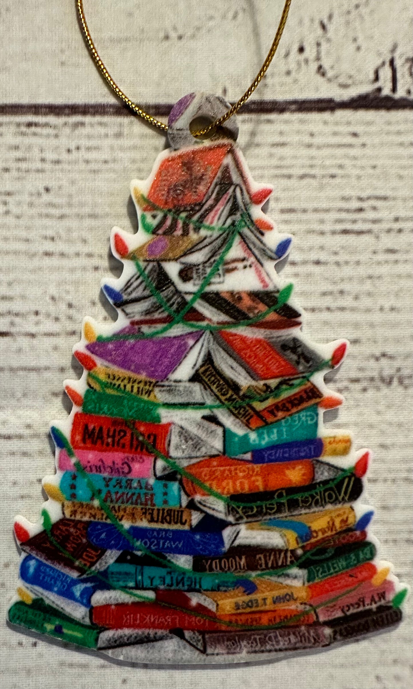 Book Lovers Tree Ornaments