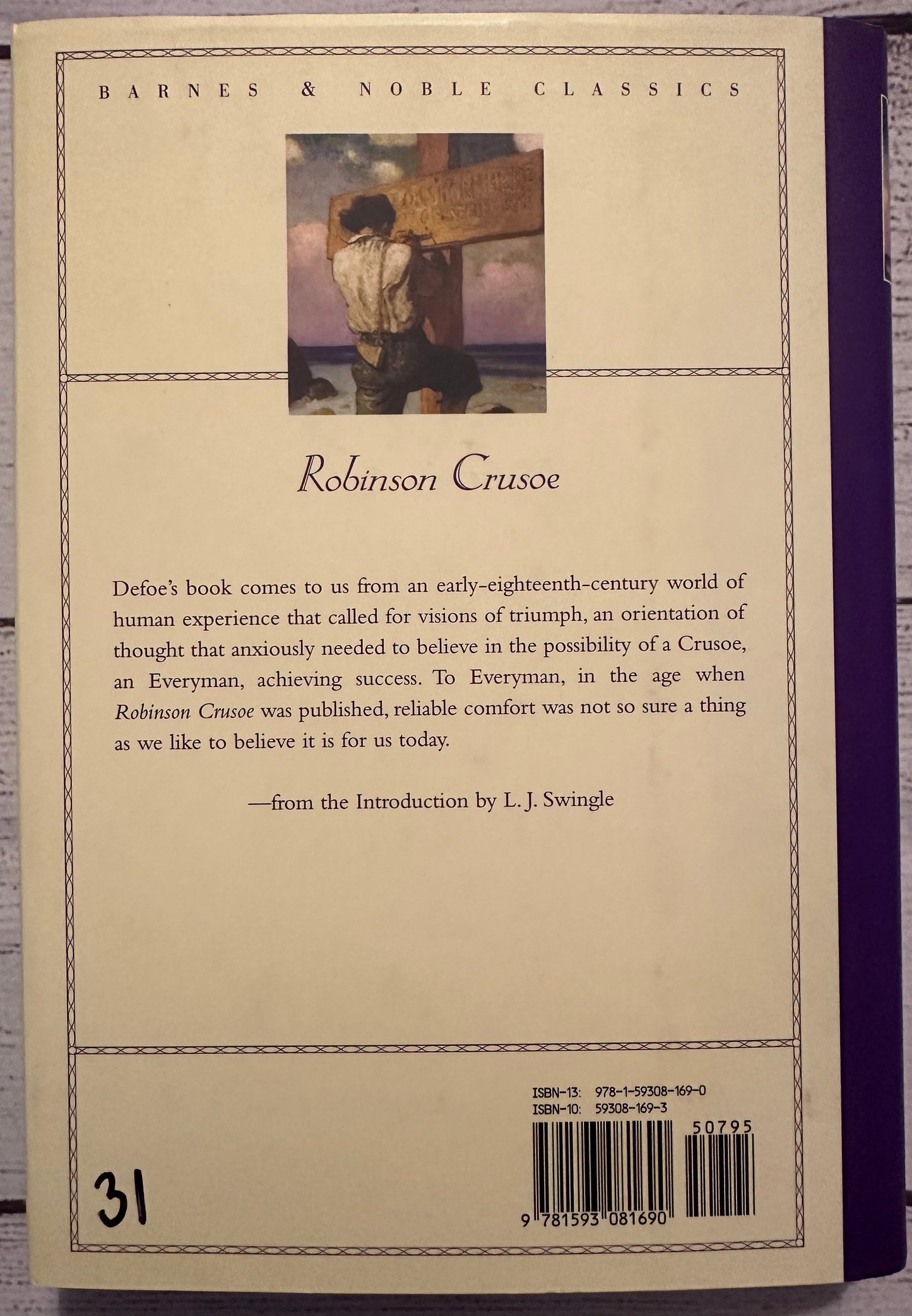 Robinson Crusoe by Daniel Defoe