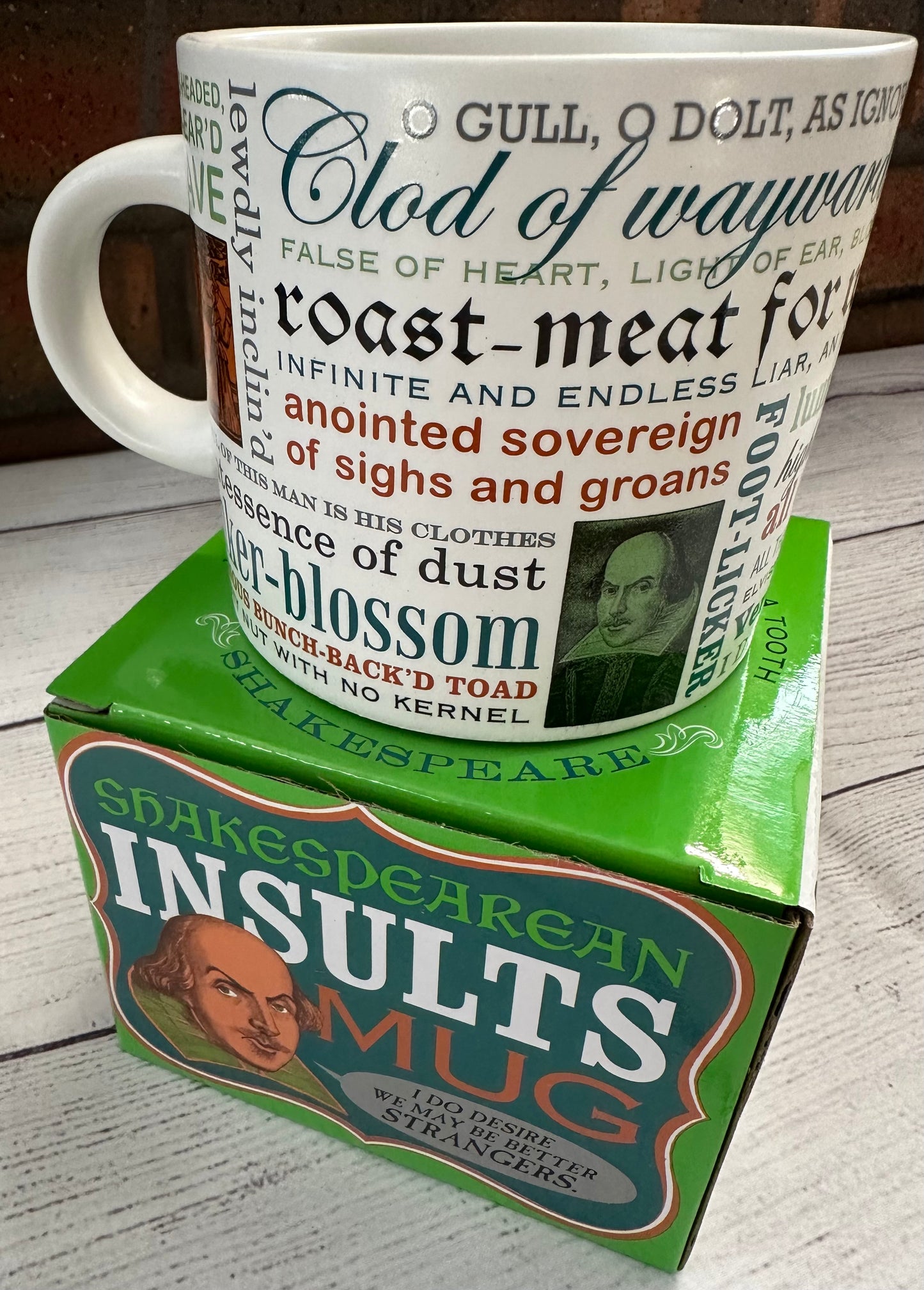 Shakespearean Insults Mug