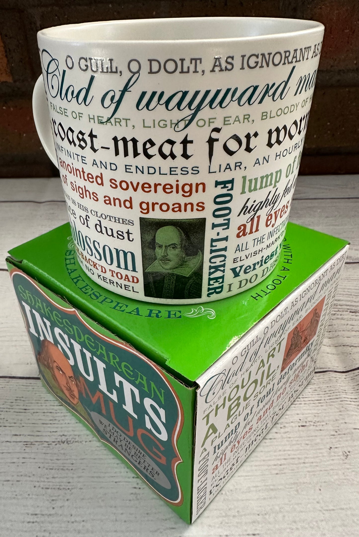 Shakespearean Insults Mug