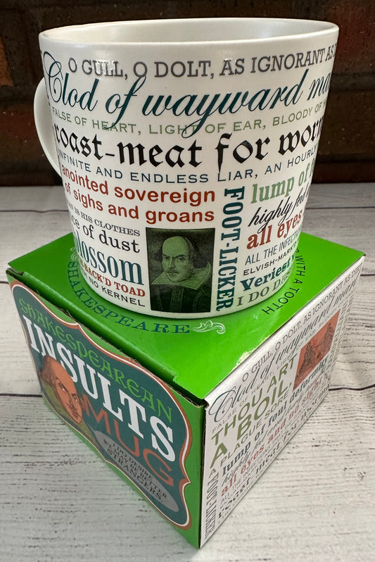Shakespearean Insults Mug