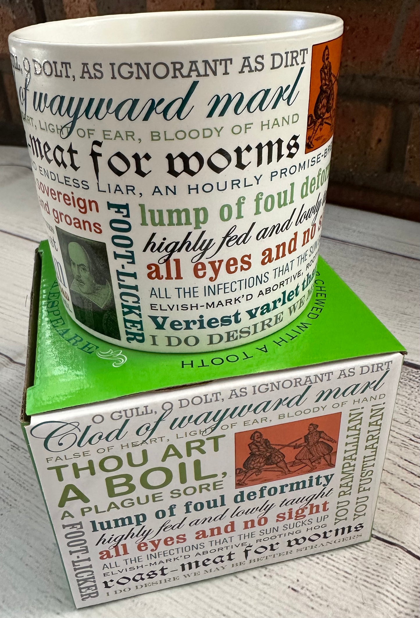 Shakespearean Insults Mug