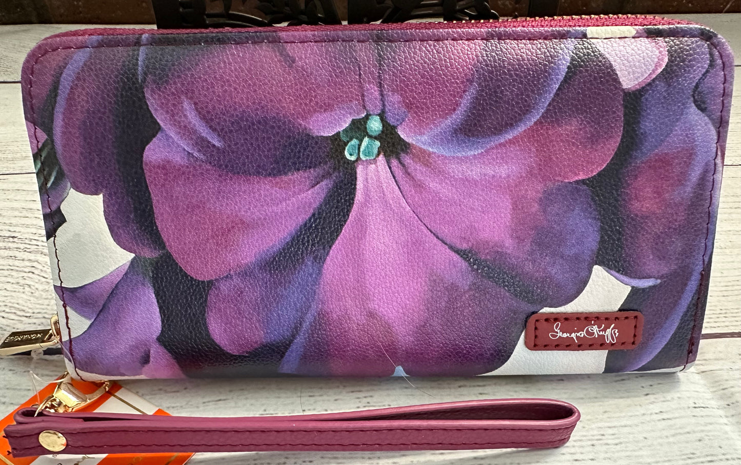 Georgia O'Keeffe Petunia Purses and Wallets