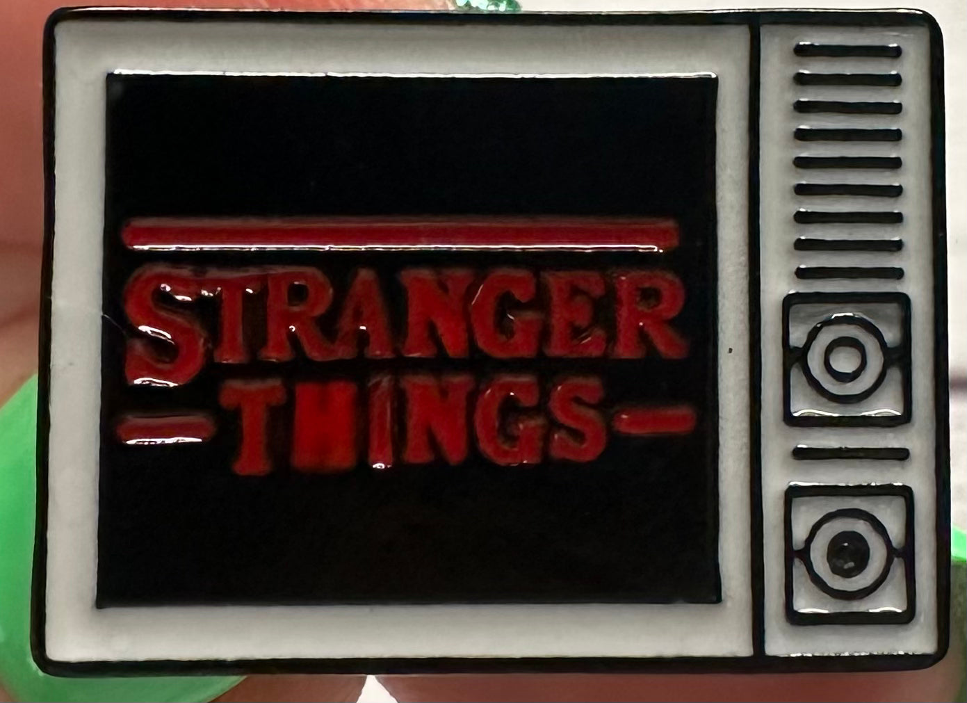 Scary Books & Movies Themed Pins (1-inch)