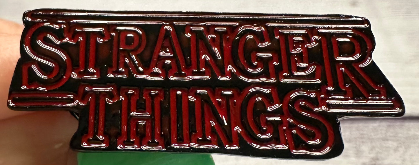Scary Books & Movies Themed Pins (1-inch)