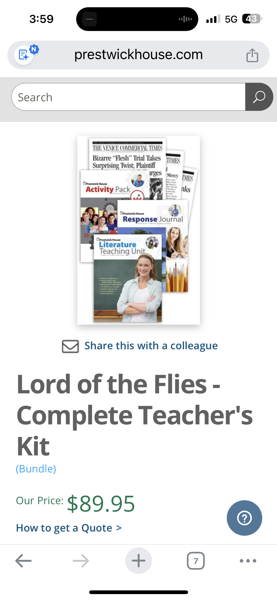 Lord of the Flies Teaching Unit