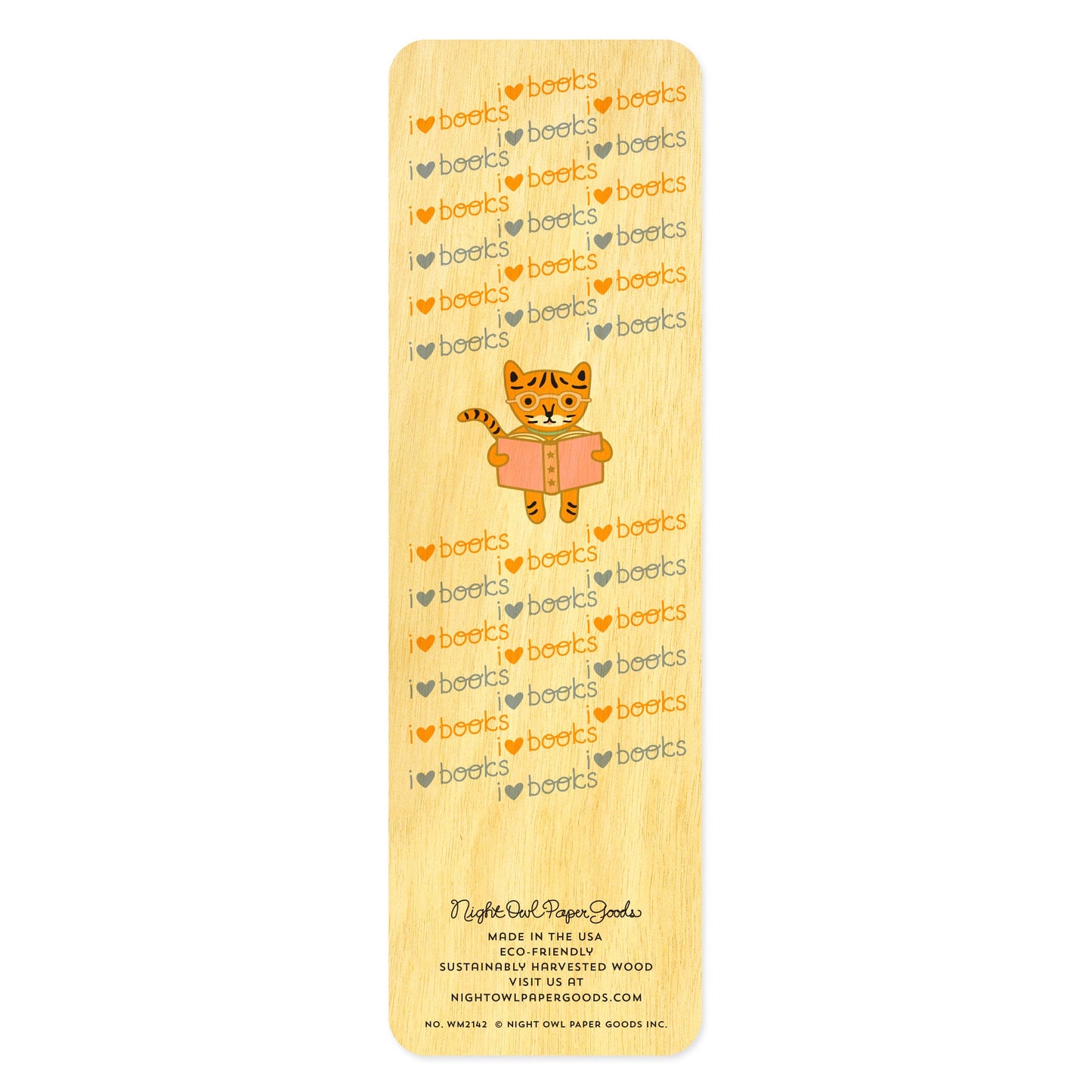 Tiger Tales Wood Bookmark